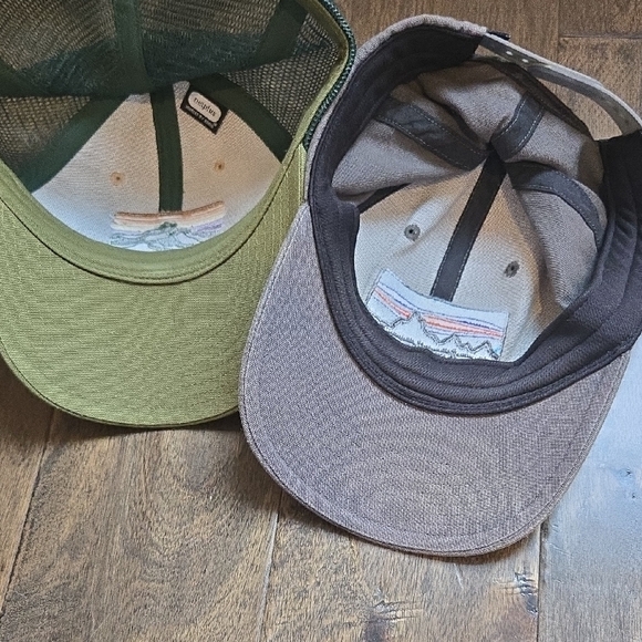 Set of 2 Patagonia Hats, Gray and Olive Trucker Hats, GUC - Picture 5 of 6
